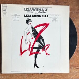 Liza Minnelli “Liza with a ‘Z’ “ Concert Vinyl Record